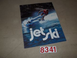 Kawasaki JS440 Jetski Sales Folders Jet Ski Two Different Folders 
