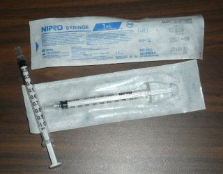 ml syringe no needle in Medical Supplies & Disposables