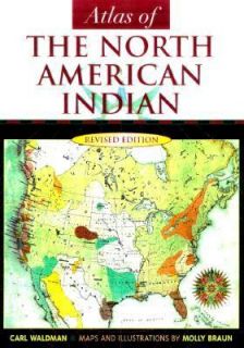 Atlas of the North American Indian by Carl Waldman 2000, Paperback 