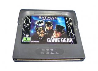 Batman Returns Sega Game Gear