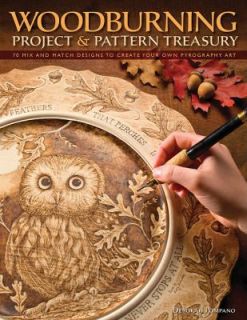 Woodburning Project and Pattern Treasury 70 Mix and Match Designs to 