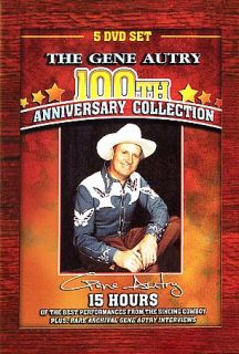 The Gene Autry 100th Anniversary Collection DVD, 2007, 5 Disc Set 