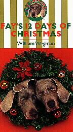 William Wegmans Fays Twelve Days of Christmas VHS, 1997