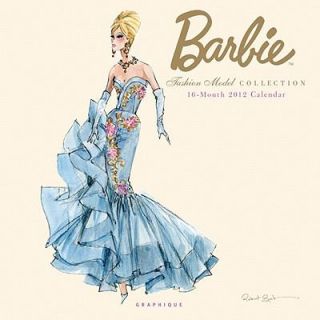 2012 Barbie Wall Calendar by Graphique De France and Graphique de 