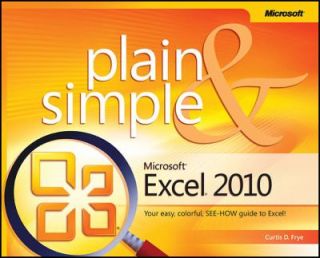 Microsoft Excel 2010 by Curtis Frye 2010, Paperback