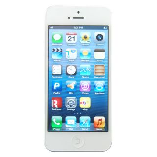 Apple iPhone 5 Latest Model   64 GB   White Silver Unlocked Smartphone 