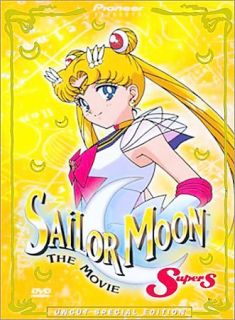Sailor Moon SuperS Movie   Black Dream Hole DVD, 2000, Contains both 