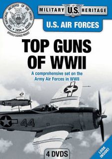U.S. Air Forces Top Guns of WWII DVD, 2012, 4 Disc Set