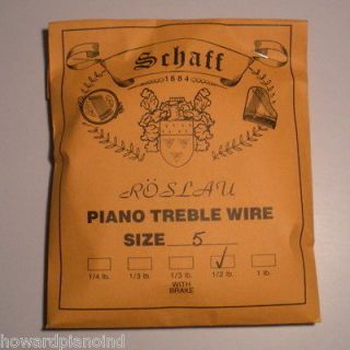 piano music wire roslau 1 4 lb coil choose size