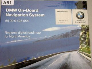 03 04 05 BMW 745 745i 745Li 760i 760Li Navigation DVD CD Map # 554 