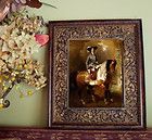 Herring Arabian Horse Print Antique Style Framed chmare