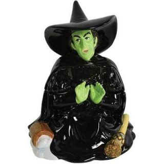 The Wizard of Oz Wicked Witch Melting Ceramic Cookie Jar, 2011 NEW 