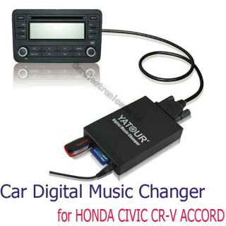 Car Digital Music CD Changer Aux In Interface For Toyota Camry/Corolla 