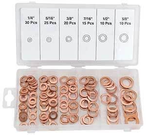 JEGS Performance Products 82110 Copper Washer Assortment Kit