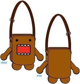 Domo Mini Flush Fur Cross Body Bag NHK Japan New Officially Licensed 