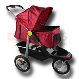 Newly listed Red Pet Jogger Jogging Dog Cat Stroller Carrier All 