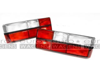 Clear red Rear tail Lights lamp lamps VW Golf Mk1 CL GL GTI PAIR