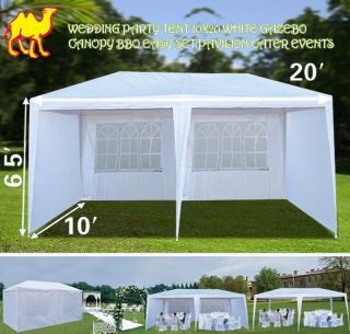 Wedding Party Tent Outdoor Easy Set Gazebo BBQ Pavilion Canopy Cater 