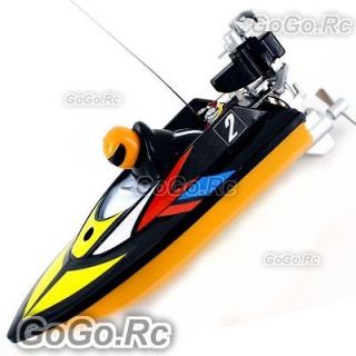 Radio Remote Control RC Mini Racing Speed Boat   Black (HQ953 BK)