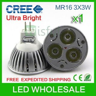 12x 7W MR16 LED lamp GU5.3 120˚ 12V Cool White light Bulb