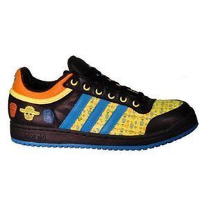 mens adidas top ten lo low day of the dead rare size 8