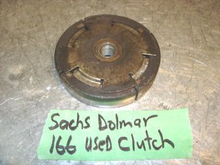 sachs dolmar 166 chainsaw good used clutch rare part from