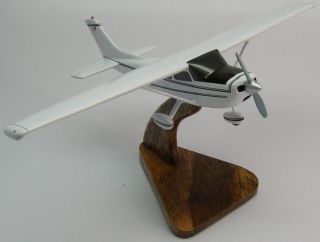 cessna 182 skylane private airplane wood model reg fs from