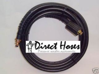   pressure washer REPLACEMENT HOSE 6m 160 bar NEW  C clip trigger