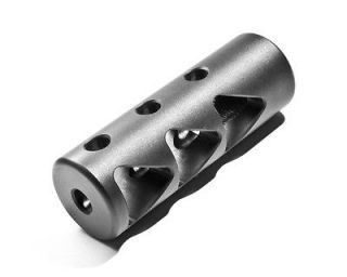 Zombie Tri Delta Steel Muzzle Brake NEW Made in USA 1/2 28 (.224 Bore 