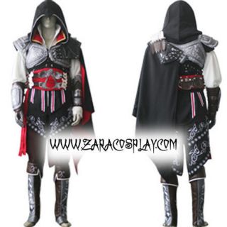 assassin s creed 2 ezio black edition cosplay costume from