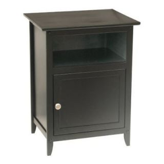 Winsome Wood End Table Night Stand w/ Door & Shelf Shaker Style Fast 