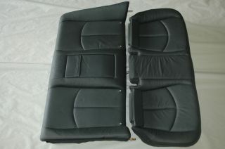 2003 W211 MERCEDES BENZ E320 E500 BLACK LEATHER REAR SEAT FULL SET OEM
