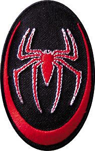 Amazing Spiderman Chest Logo Spider Icon Patch, NEW UNUSED