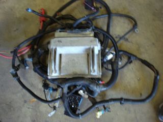 2003 2.2 4 CYLINDER ECM COMPUTER & WIRE HARNESS CHEVY S10 TRUCK 5 