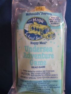 mcdonalds 1994 happy meal toy magic school bus game 3