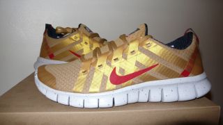 NIKE FREE POWERLINES+“OLYMPIC” Gold Medal Stand Size 8 13 Rainbow 