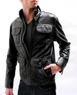 dryden g star leather jacket men new size m