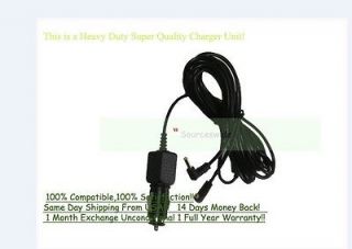 Car Adapter For Sylvania SDVD8706 Dual Screen DVD Player Power Supply 