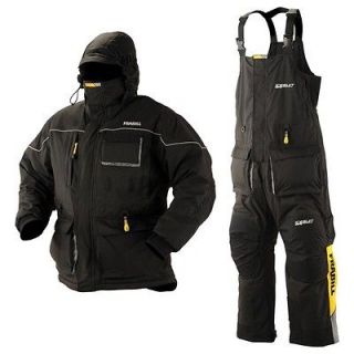 NEW FRABILL BLACK ICE SUIT PANTS JACKET 2XL ICE FISHING 7404 ICESUIT