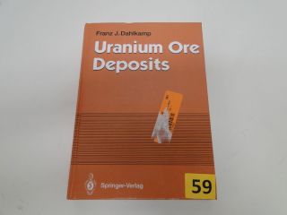 Uranium Ore Deposits by Franz J. Dahlkamp (Hardcover   Sep 10, 1993)
