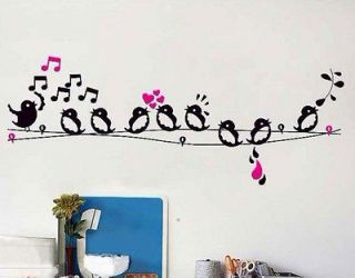 removable wall decals music in Decals, Stickers & Vinyl Art