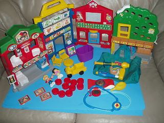 Fisher Price Little People Learn About Town Sound M8867 ABCs 