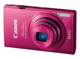 Canon PowerShot ELPH 320 HS / IXUS 240 HS 16.1 MP Digital Camera   Red 