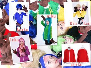 Vocaloid Matryoshka miku Len Rin Luka Meiko Kaito Cosplay Costume 