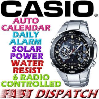 Casio Edifice EQW M1100DB 1AER Tough SOLAR Wave Ceptor Bracelet Watch 