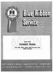 international 2444 3444 7000 power train service manual time left