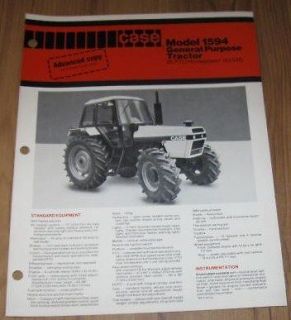 case 1594 general purpose tractor sales brochure 
