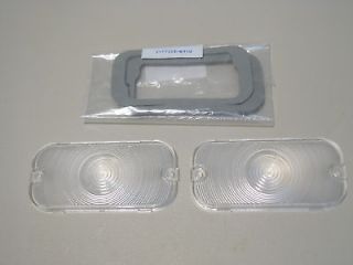 NEW 61,62,63,64 FORD GALAXIE, 500 XL, STARLINER CLEAR PARKING LIGHT 