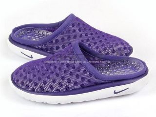 Nike Air Rejuven8 Mule 3 AP Purple/White 2012 Nest Slippers Sandals 
