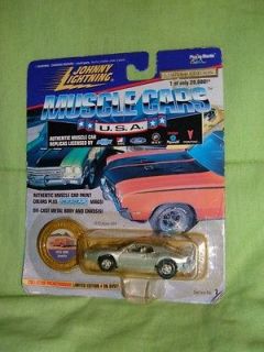 1996 Johnny Lightning Muscle Cars 1972 AMC Javelin Silver NEW